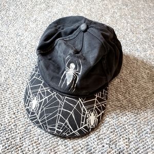 4-6 Boys Spider-Man Black Baseball Cap. GUC